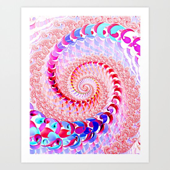 Dragons Tail Art Print