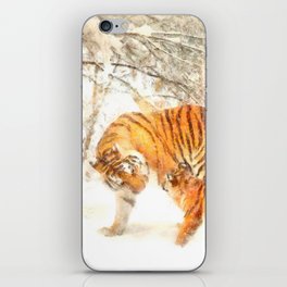Siberian Tigers Mother and Cub iPhone Skin