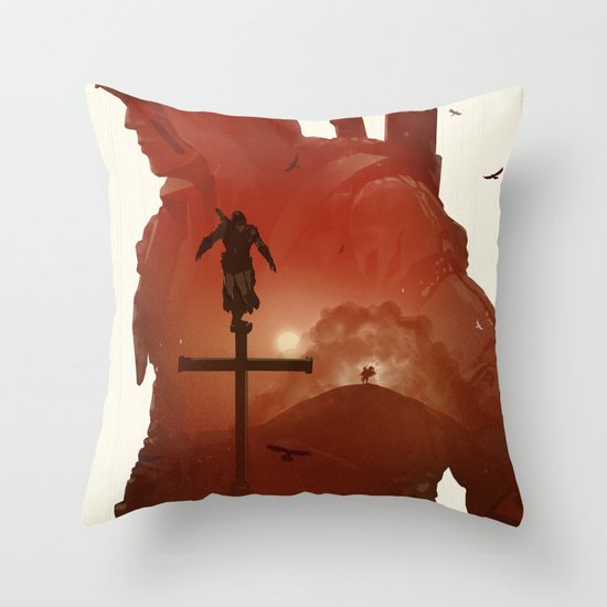 Assasins Creed 3 Throw Pillow