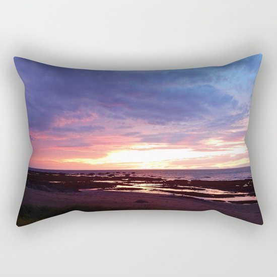 Cloudy Sunset Rectangular Pillow