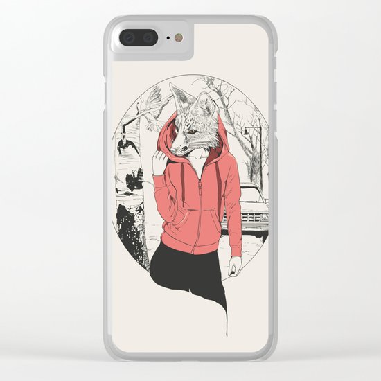 IN THE MORNING Clear iPhone Case