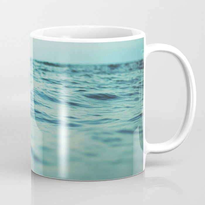 Aqua Sea Coffee Mug by Pure Nature Photos | Society6