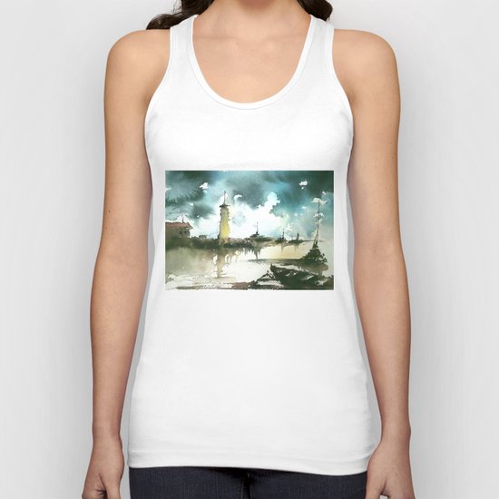 Sea Unisex Tank Top