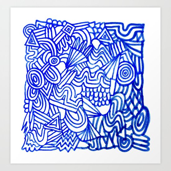 Urban Thoughts Art Print
