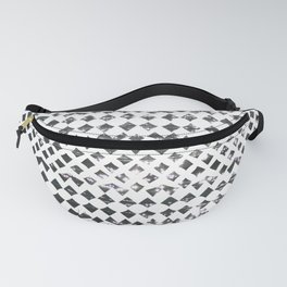 Glimmering Sea Water Mosaic Fanny Pack