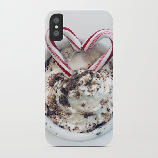 i heart hot chocolate iPhone Case