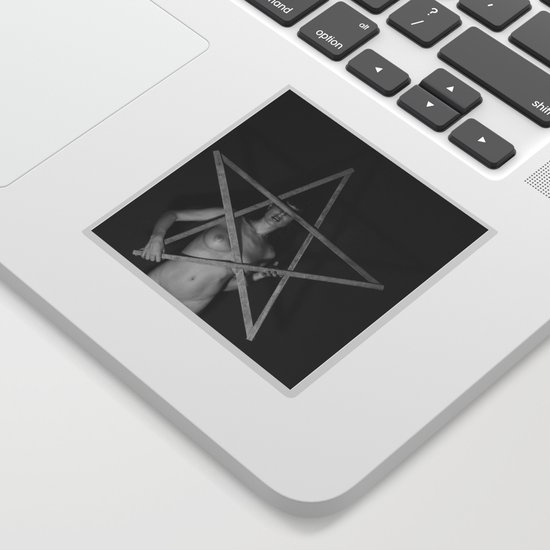 Nude Star by Robert Gregory Griffeth Sticker