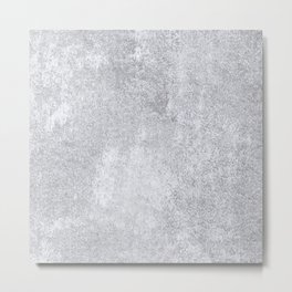 Abstract silver paper Metal Print