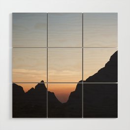 Big Bend, Texas Panoramic Landscape Wood Wall Art