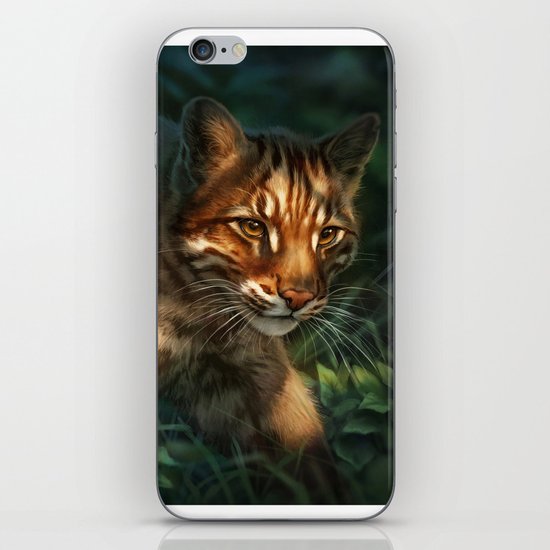 Golden Cat iPhone & iPod Skin