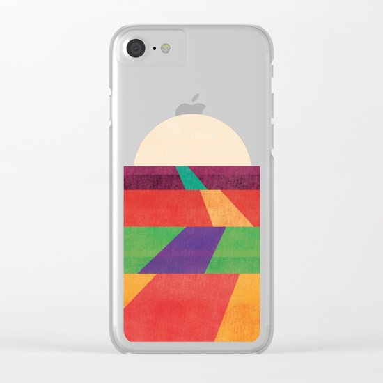 The path leads to forever Clear iPhone Case
