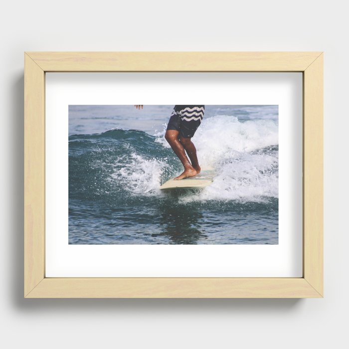 Happy feet Recessed Framed Print