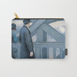 Gustave Caillebotte - On the Pont de l’Europe Carry-All Pouch