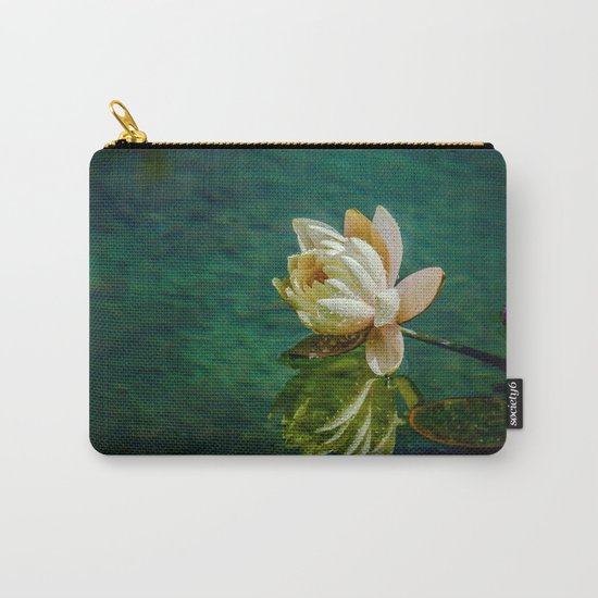Water Lily after rain Carry-All Pouch