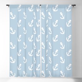 Anchor Pattern  Blackout Curtain