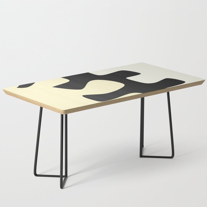 Abstract minimal plant color block 9 Coffee Table