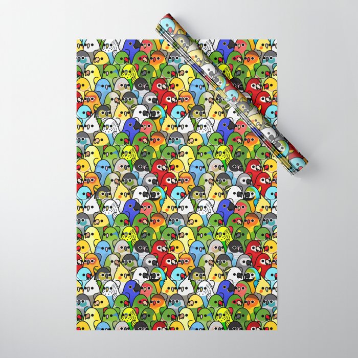 Too Many Birds!™ Bird Squad Classic Wrapping Paper