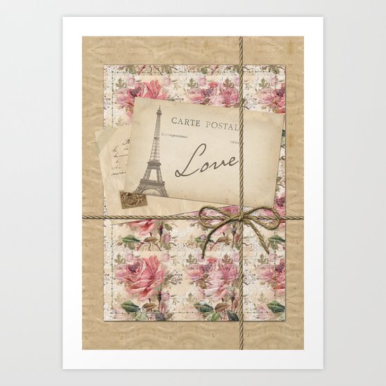 Love Letters Art Print