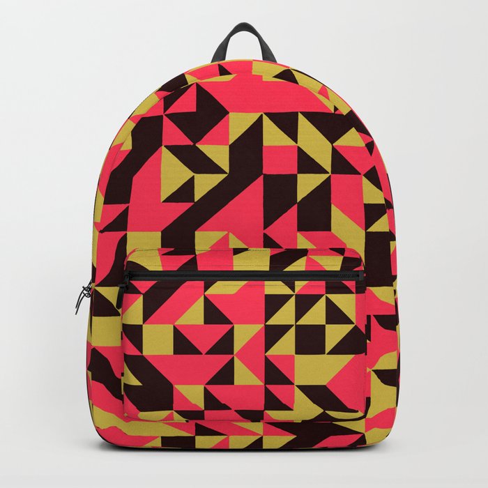 Abstrato Geométrico Backpack