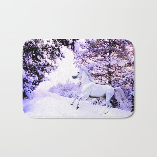 snow beauty Bath Mat