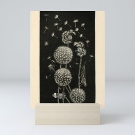 Dandelion with locust by Anna Botsford Comstock, early 1900s (benefitting The Nature Conservancy) Mini Art Print