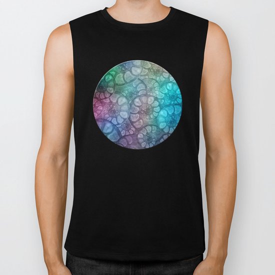 Fossil Shells Biker Tank