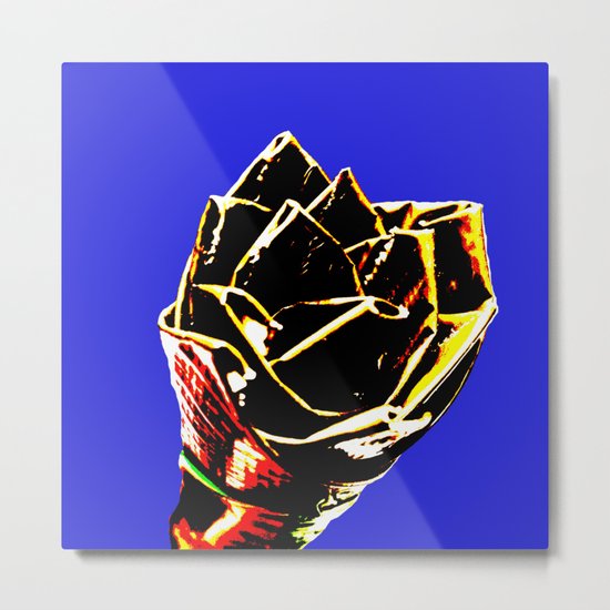 Solar Flower Metal Print
