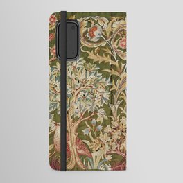 William Morris & May Morris Woodland Embroidery Android Wallet Case