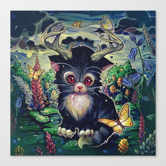 "Hey Captian!" Canvas Print