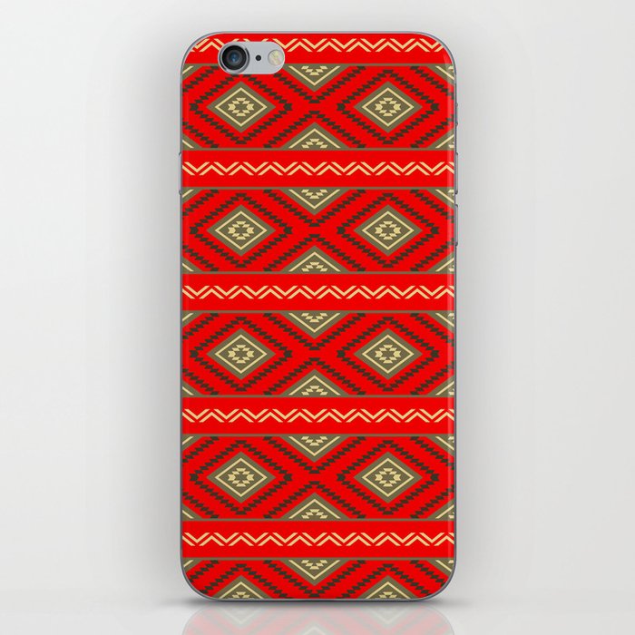 Tribal #6 * Ethno Ethnic Aztec Navajo Pattern Boho Chic iPhone Skin