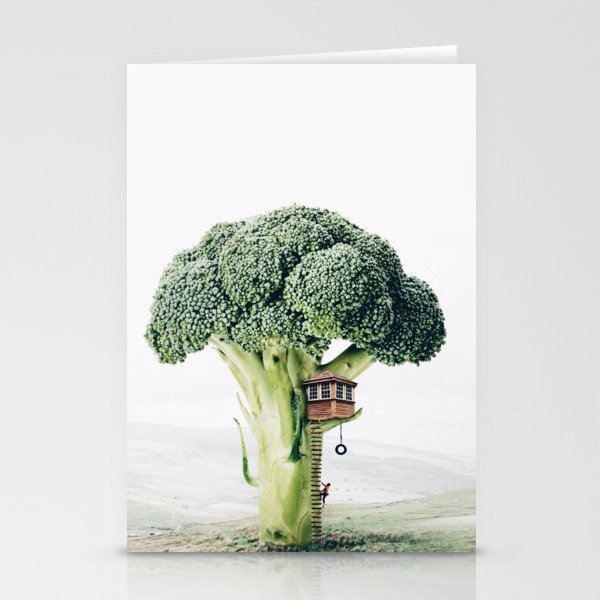 Broccoli House Stationery Cards