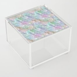 Unicorn Diamond Studded Glam Pattern Acrylic Box