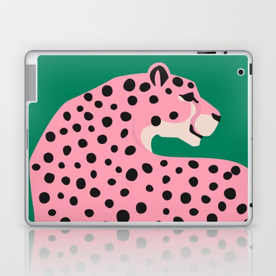 The Stare 3: Pink Cheetah Edition Laptop & iPad Skin