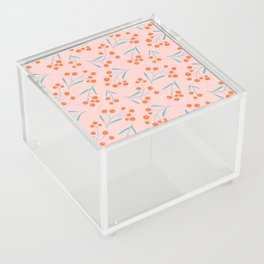 Pink and orange berries Acrylic Box