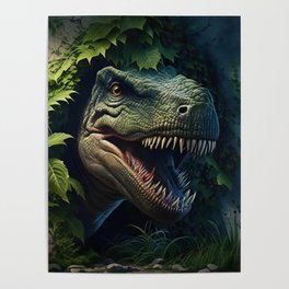 Dino's Surprising Night Visit Poster