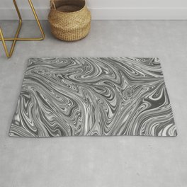 Marble print Rug