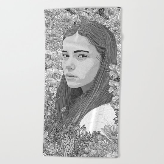 Spirit me away Beach Towel