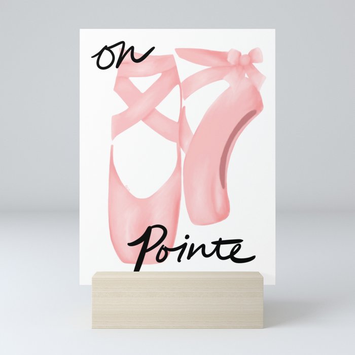 On Pointe Mini Art Print