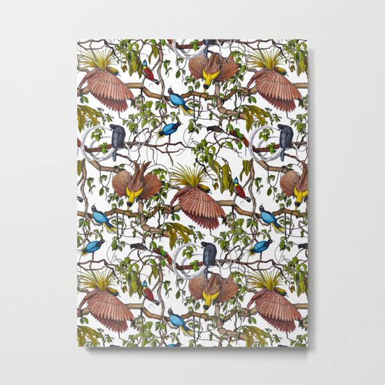 Garden pattern Metal Print
