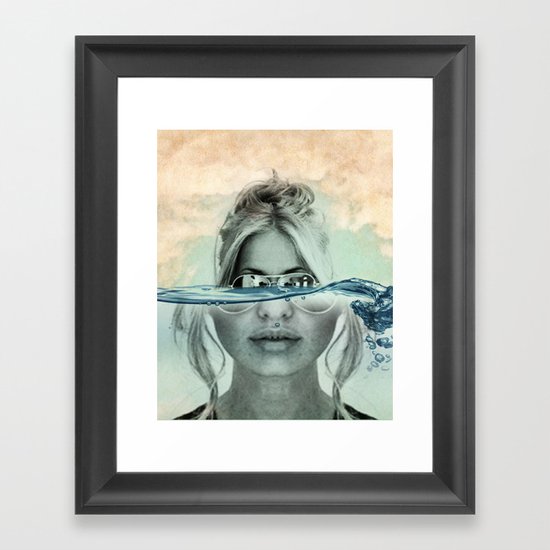 magnify Framed Art Print