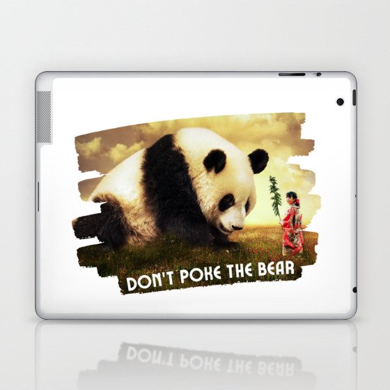 Don't Poke Bear Laptop & iPad Skin