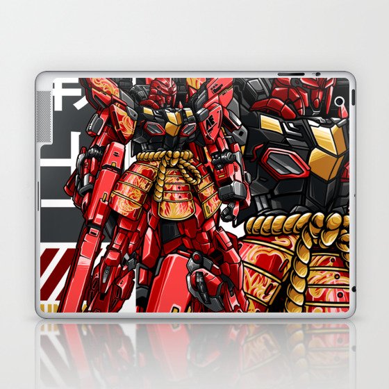 Gundam Sinanju - Japanese theme Laptop & iPad Skin