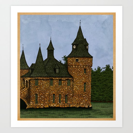 Jethro's Castle Art Print