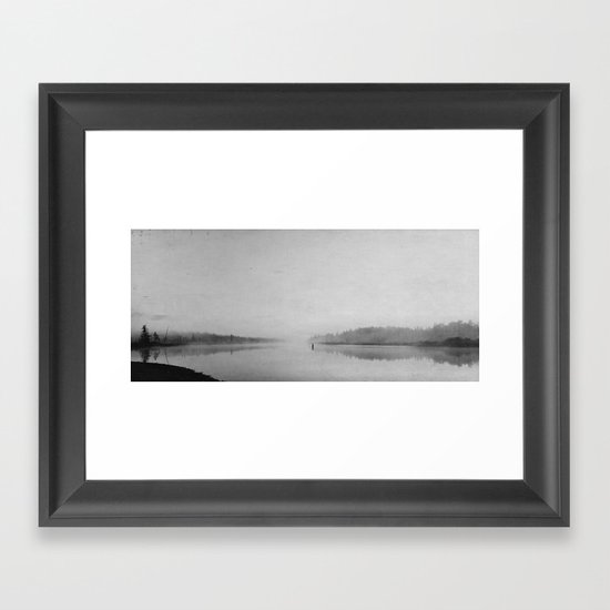 a quiet day Framed Art Print