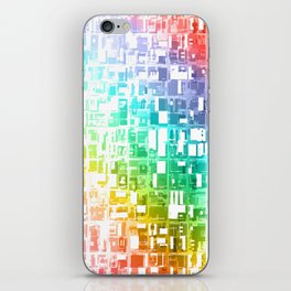 spectrum construct iPhone Skin