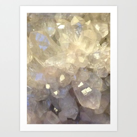 crystal2 Art Print