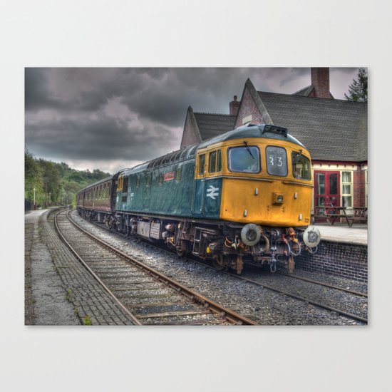 Type 33 locomotive Canvas Print