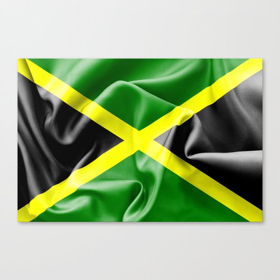 Jamaica Flag Canvas Print