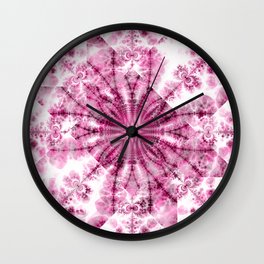 Fractal Imagination - Passion II Wall Clock