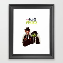 The Blues Muppets Framed Art Print